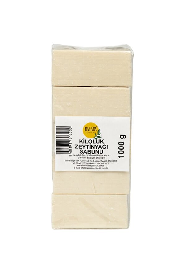 BEYAZ ZEYTİNYAĞI SABUNU- 1 KG